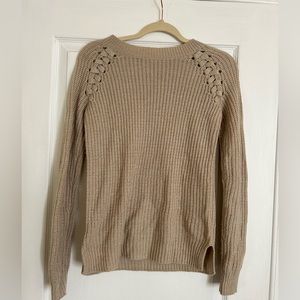 SO | Beige Knitted Sweater | Size Small